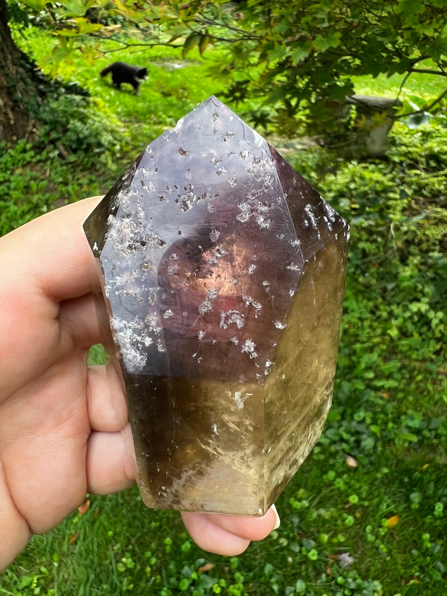 Smoky Amethyst Tower