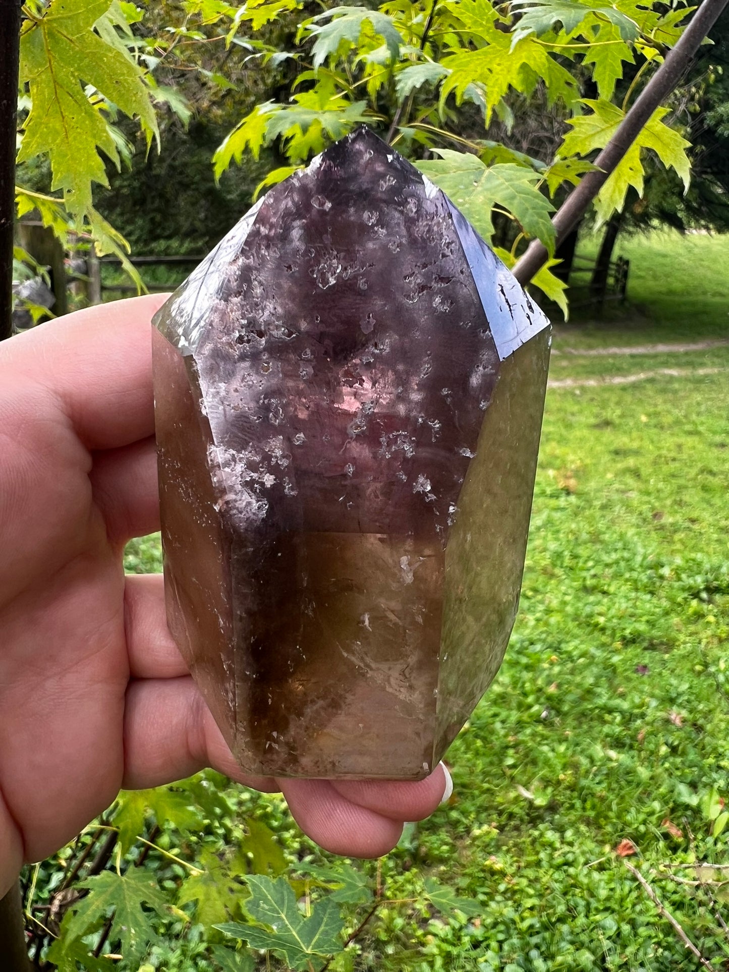 Smoky Amethyst Tower