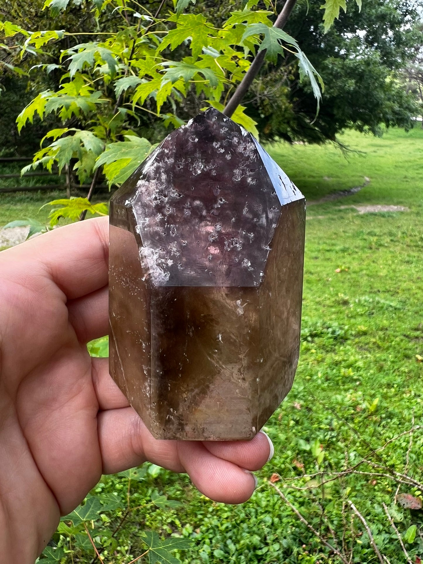 Smoky Amethyst Tower