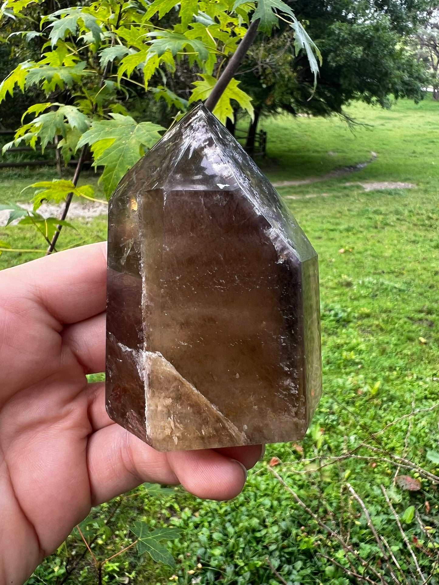Smoky Amethyst Tower