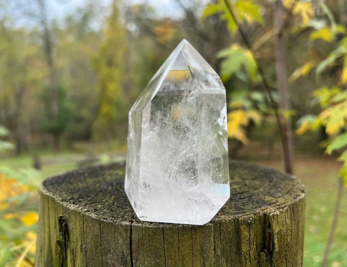 Clear Quartz Tower