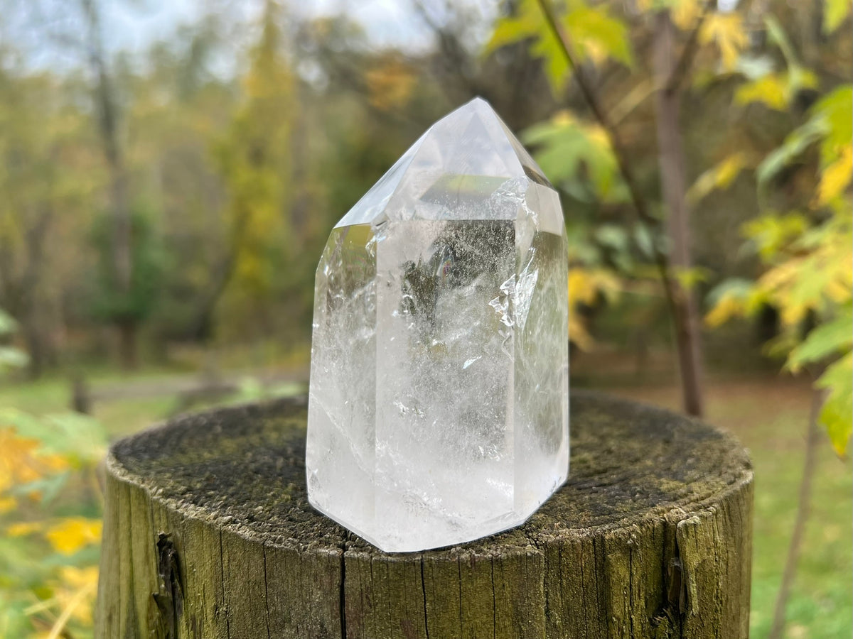 Clear Quartz Tower