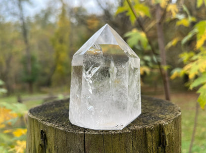 Clear Quartz Tower