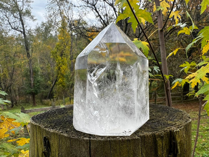 Clear Quartz Tower