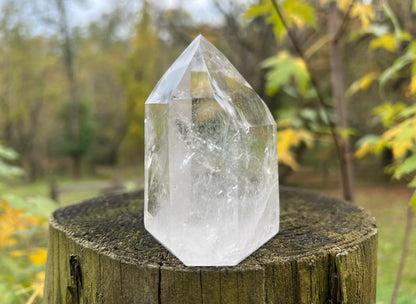 Clear Quartz Tower