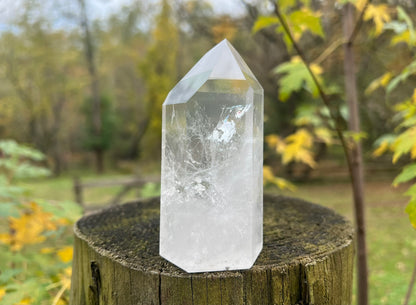 Clear Quartz Tower