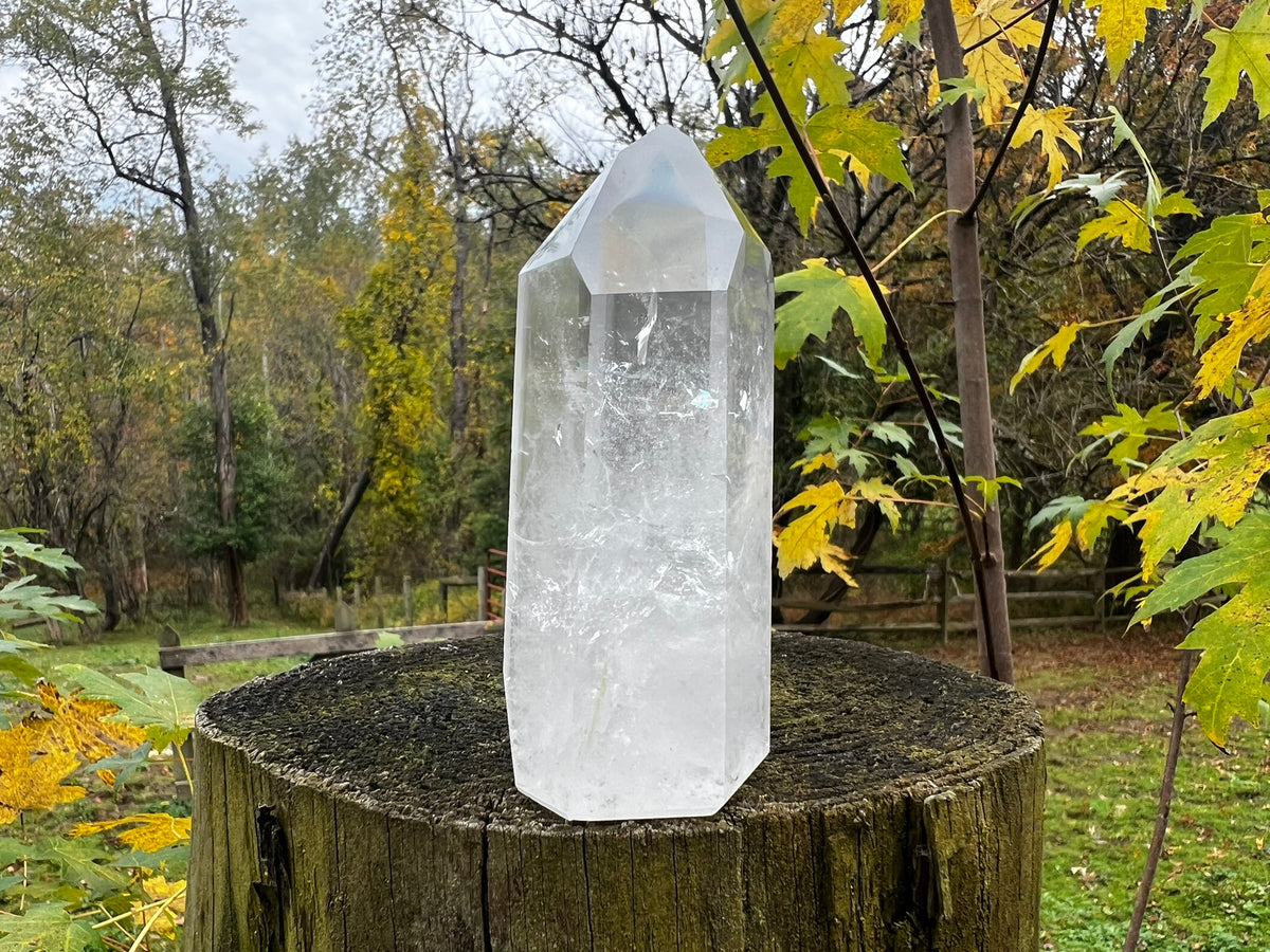 Clear Quartz Tower