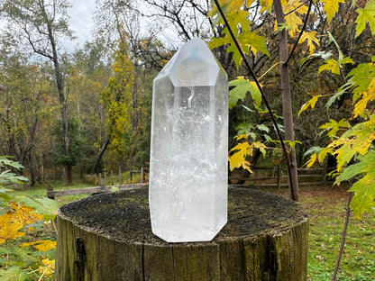 Clear Quartz Tower