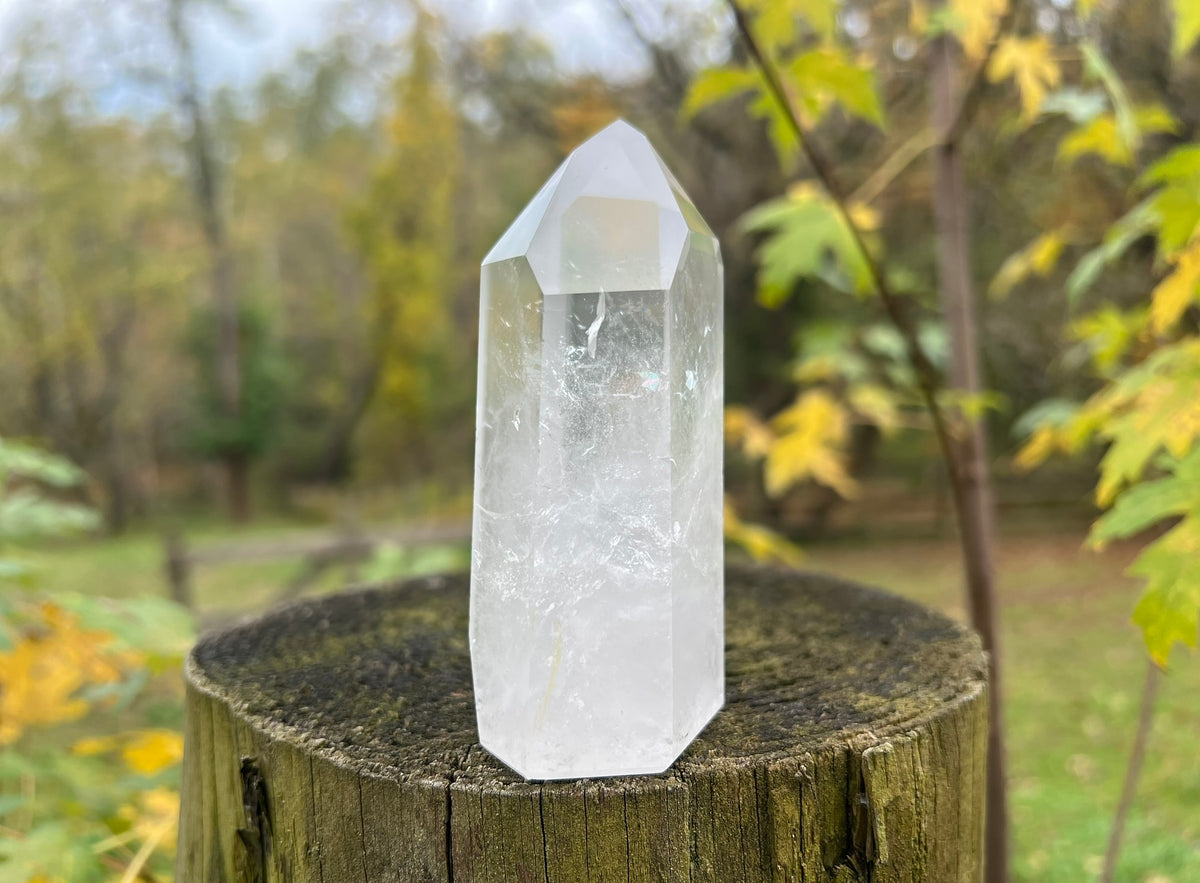 Clear Quartz Tower