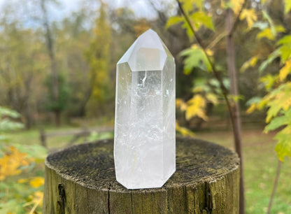 Clear Quartz Tower
