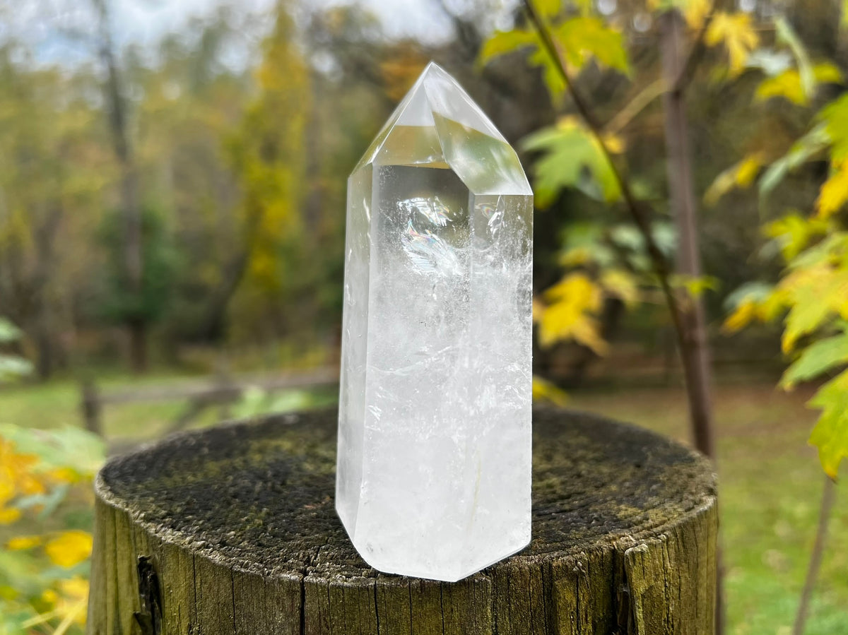 Clear Quartz Tower
