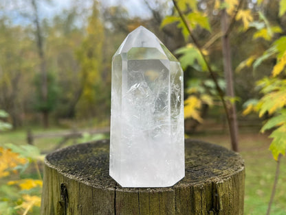 Clear Quartz Tower