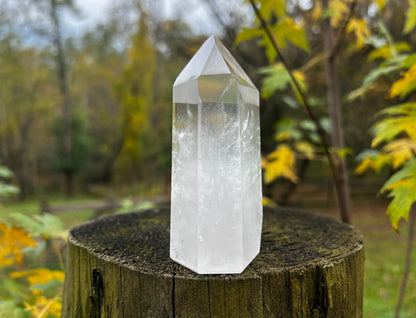 Clear Quartz Tower