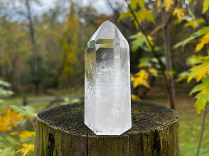 Clear Quartz Tower