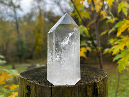 Clear Quartz Tower