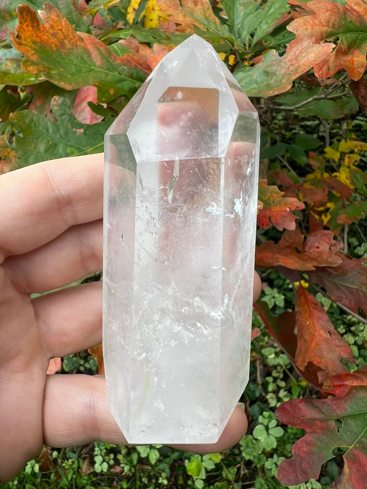 Clear Quartz Tower