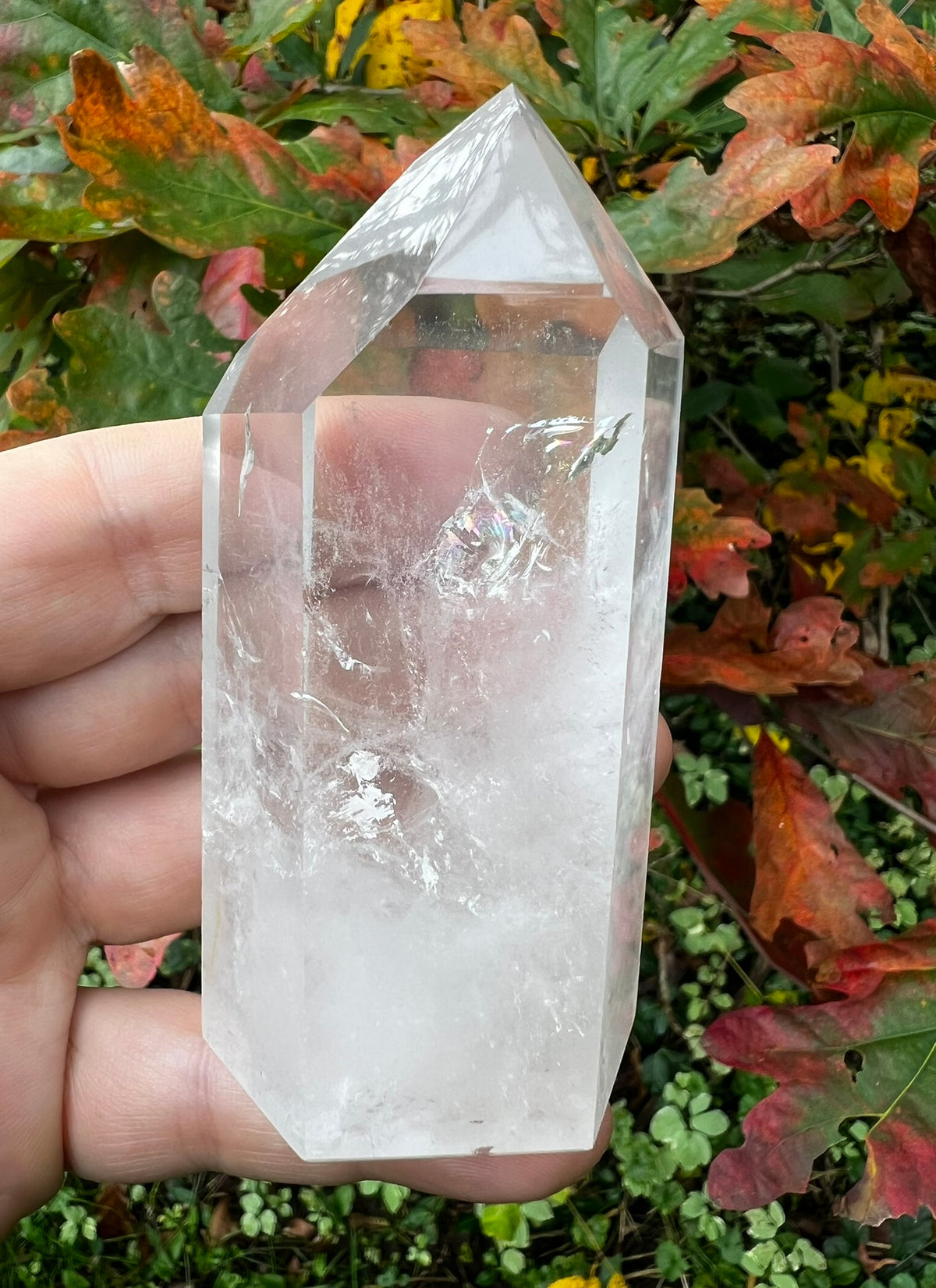Clear Quartz Tower