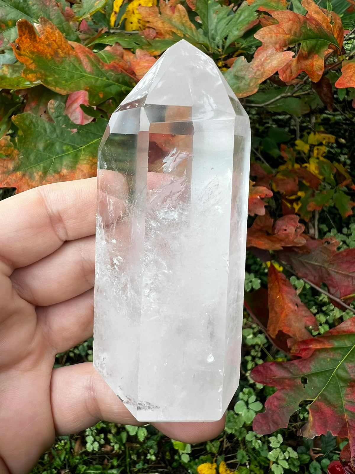 Clear Quartz Tower