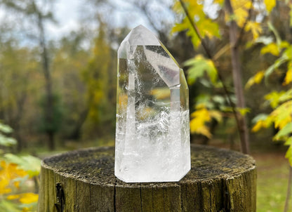 Clear Quartz Tower