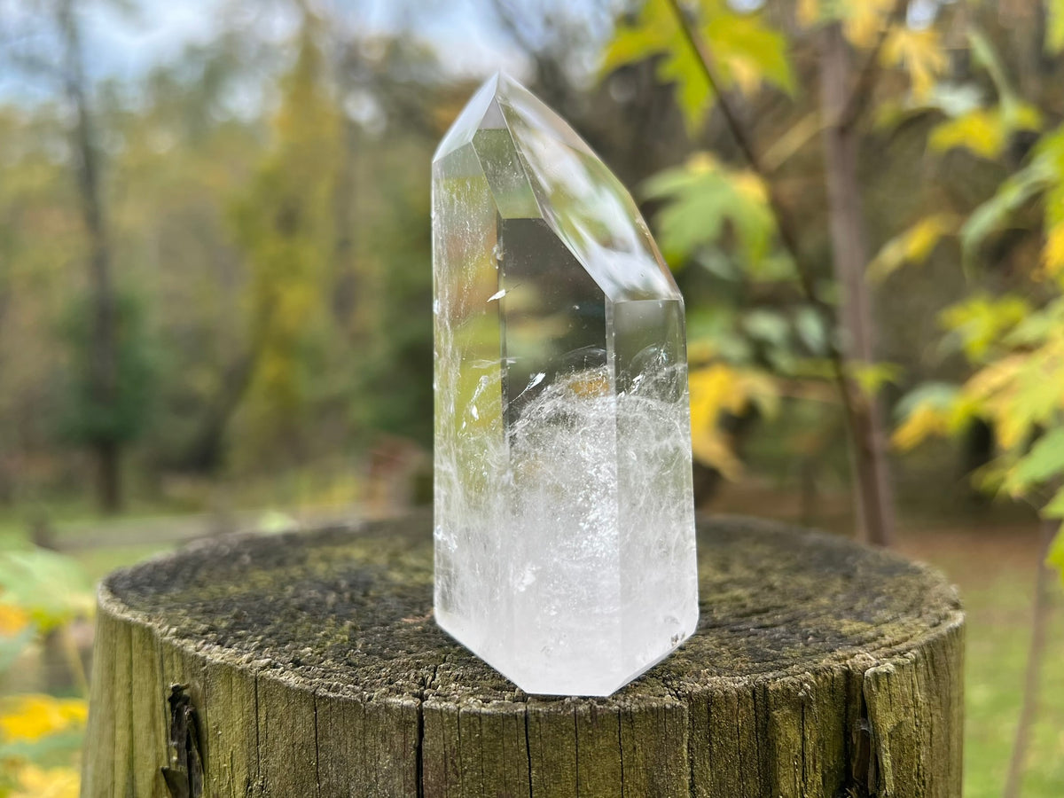 Clear Quartz Tower