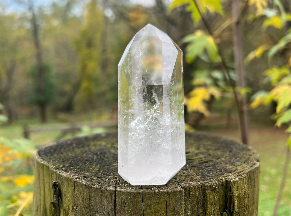 Clear Quartz Tower