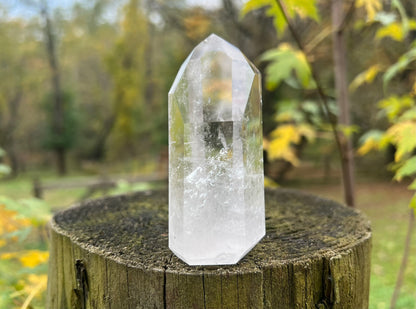 Clear Quartz Tower