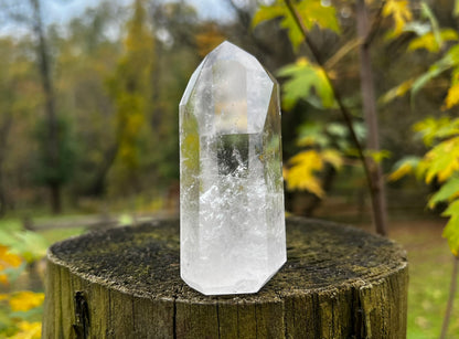 Clear Quartz Tower