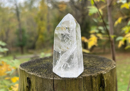 Clear Quartz Tower