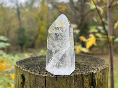 Clear Quartz Tower