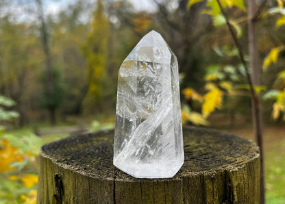 Clear Quartz Tower