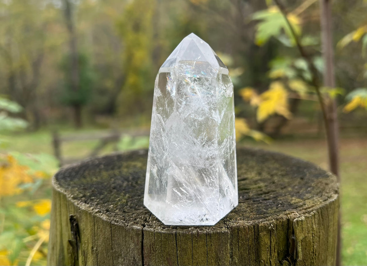 Clear Quartz Tower