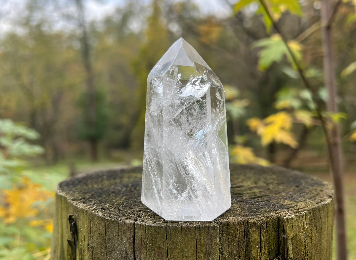 Clear Quartz Tower