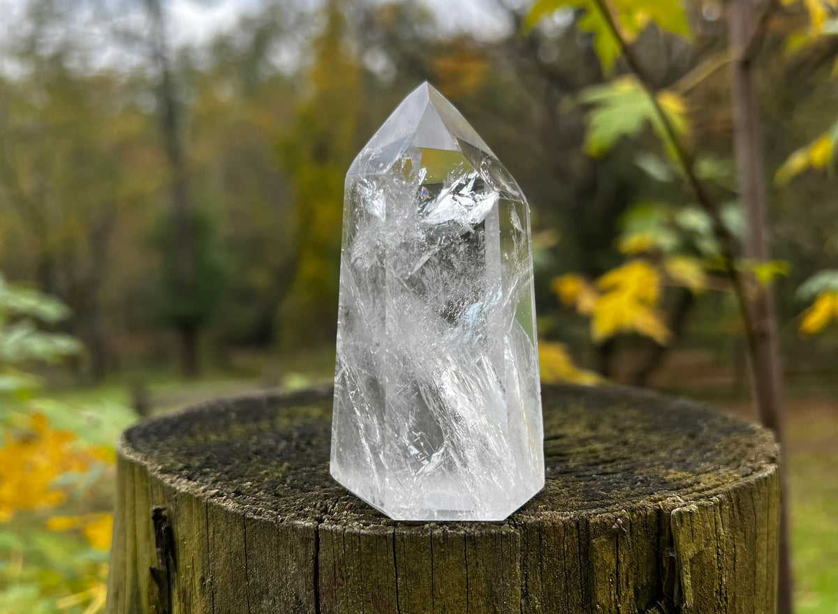 Clear Quartz Tower
