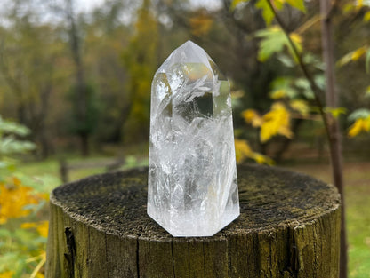 Clear Quartz Tower