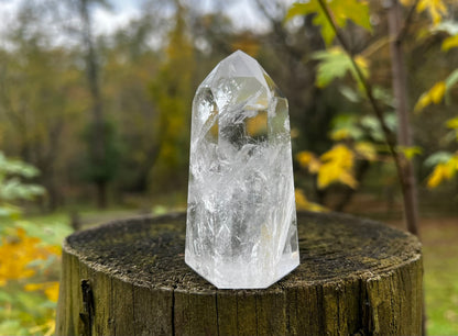 Clear Quartz Tower