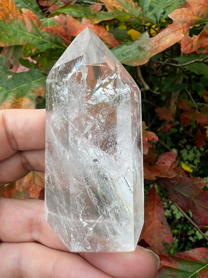 Clear Quartz Tower