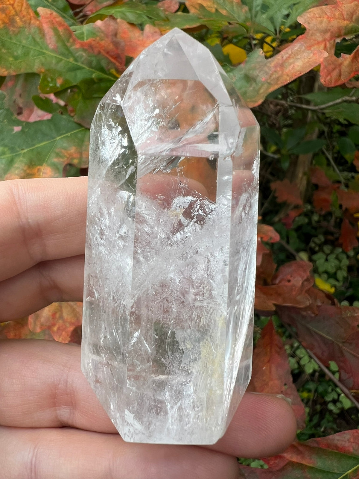 Clear Quartz Tower