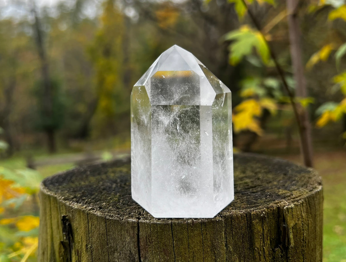 Clear Quartz Tower
