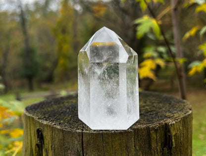 Clear Quartz Tower
