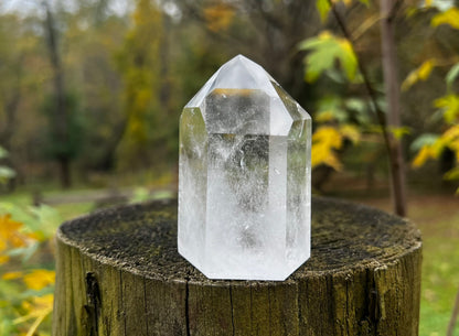 Clear Quartz Tower