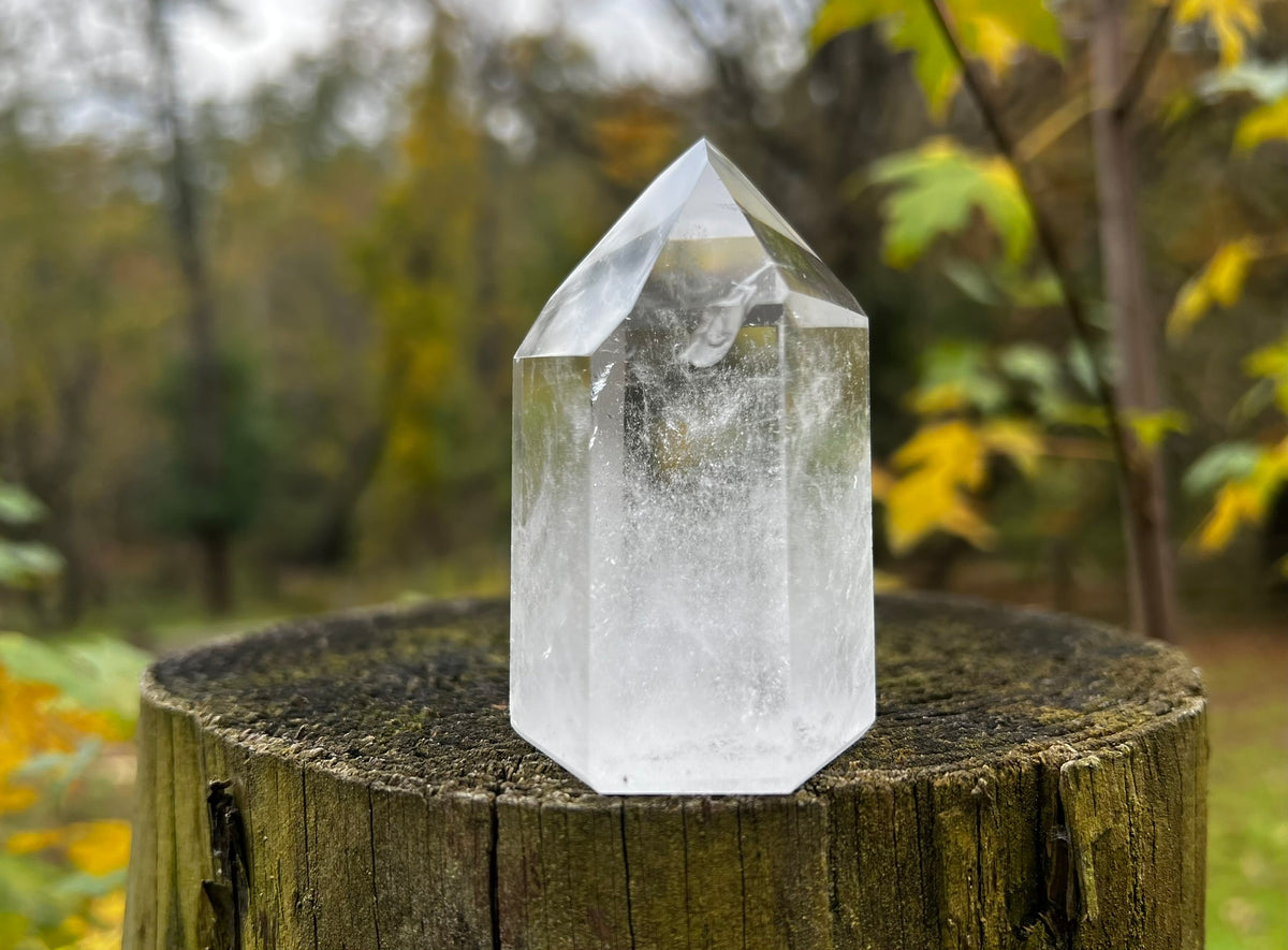 Clear Quartz Tower