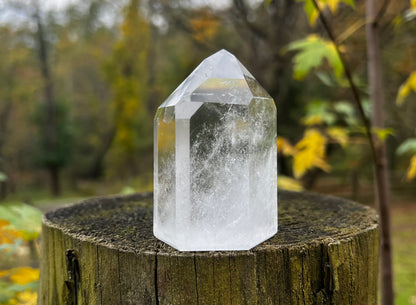 Clear Quartz Tower