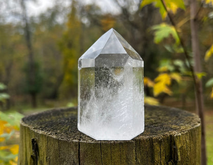 Clear Quartz Tower