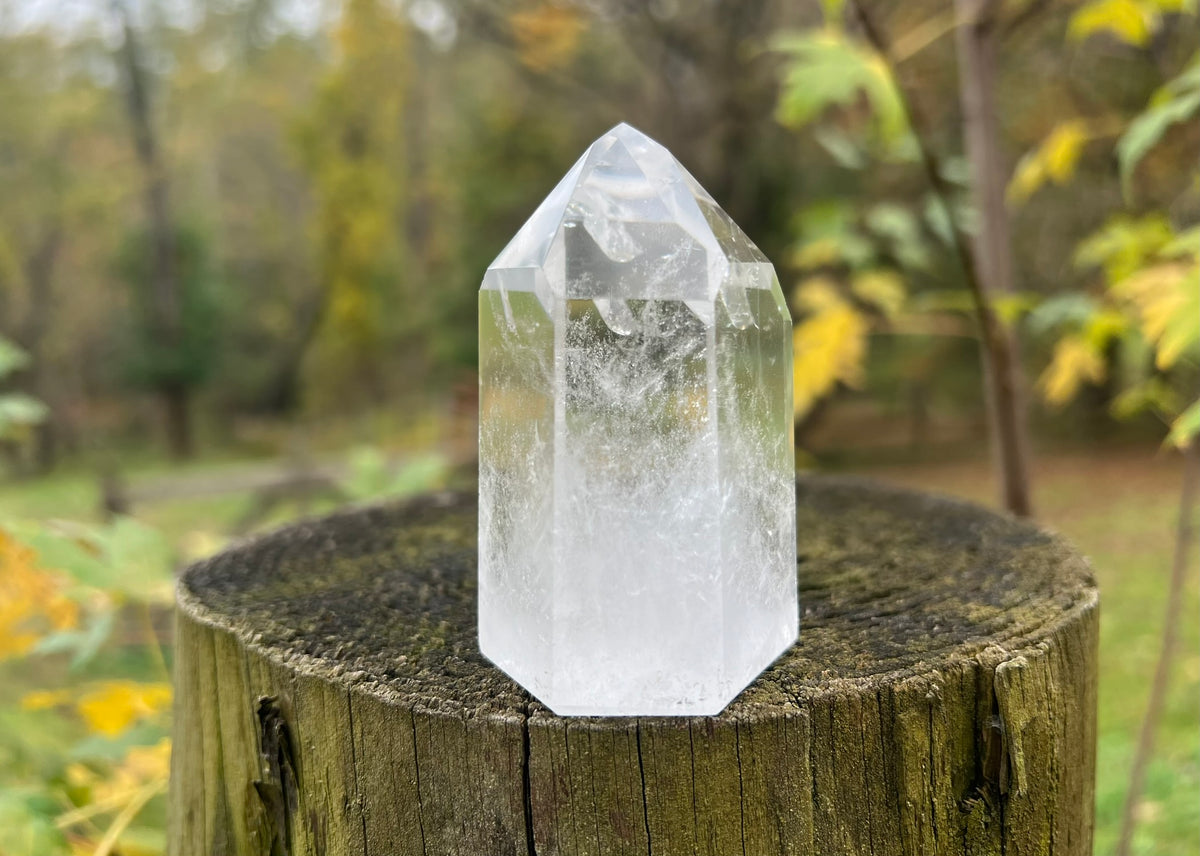 Clear Quartz Tower