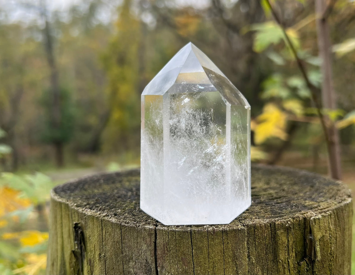 Clear Quartz Tower