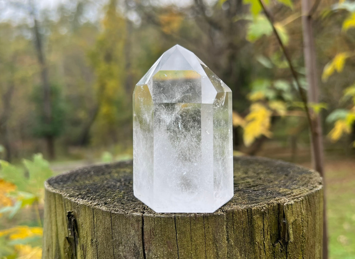 Clear Quartz Tower
