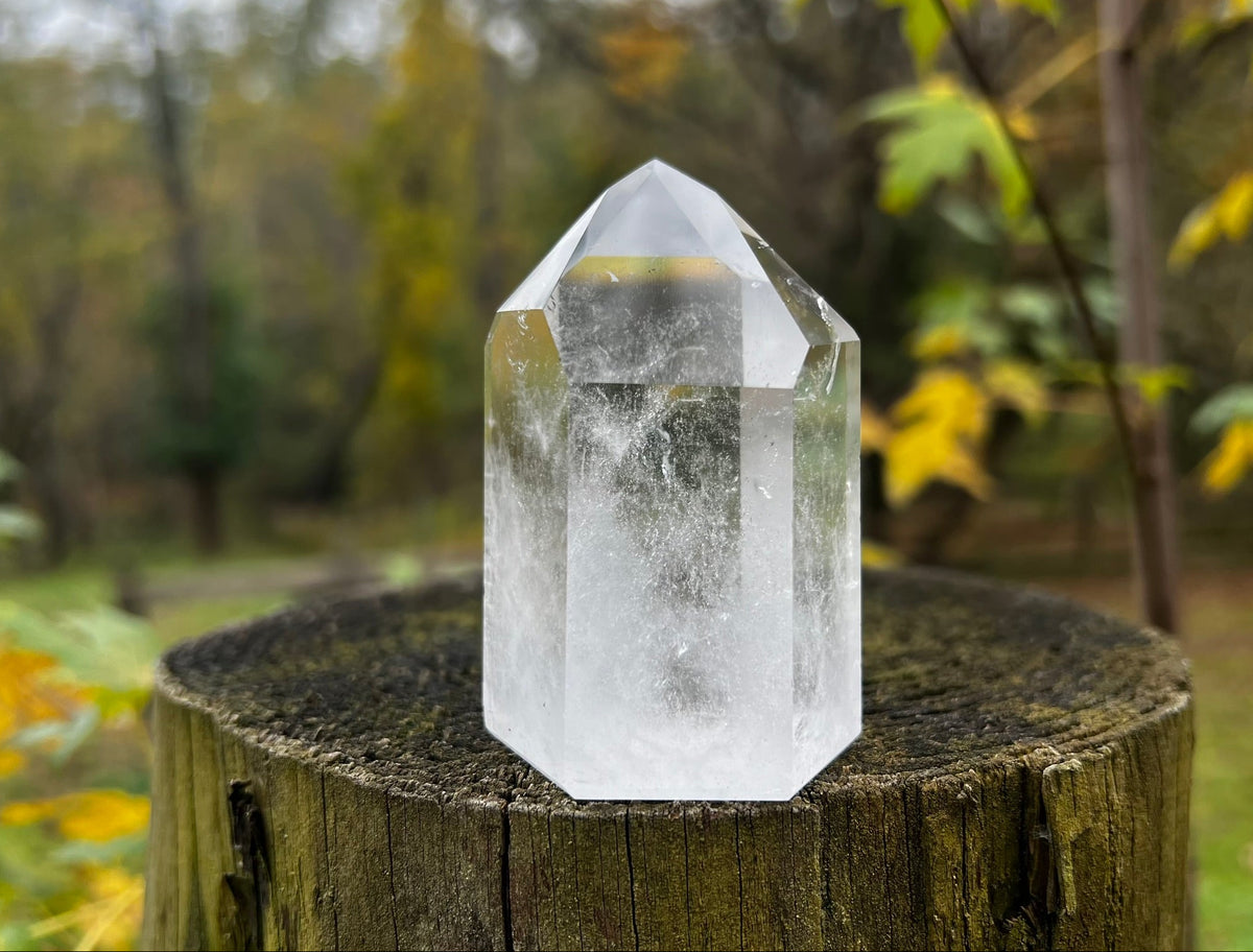 Clear Quartz Tower