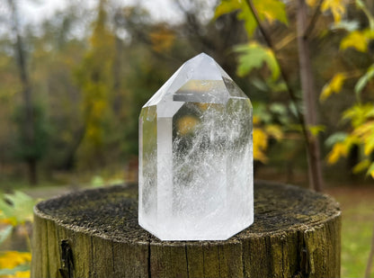 Clear Quartz Tower