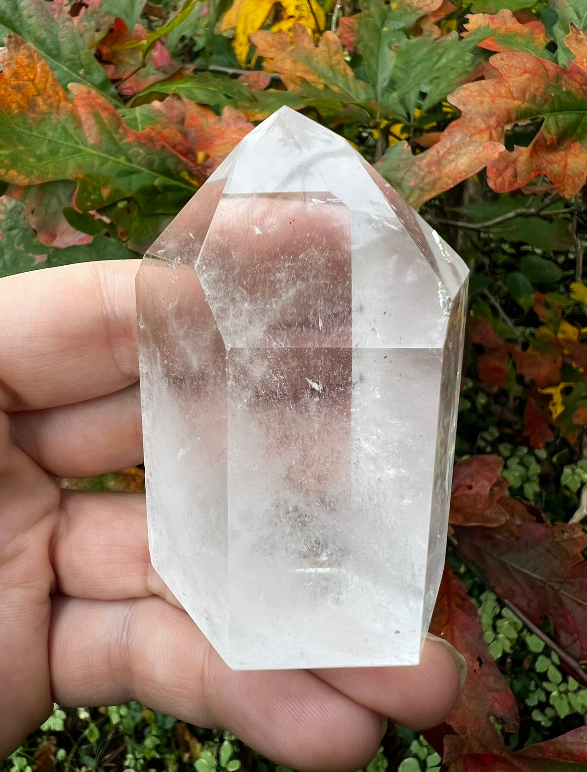 Clear Quartz Tower