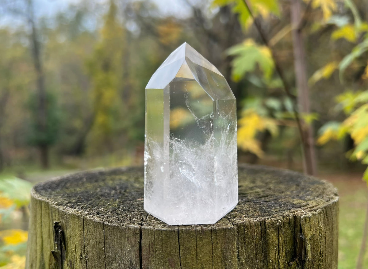 Clear Quartz Tower